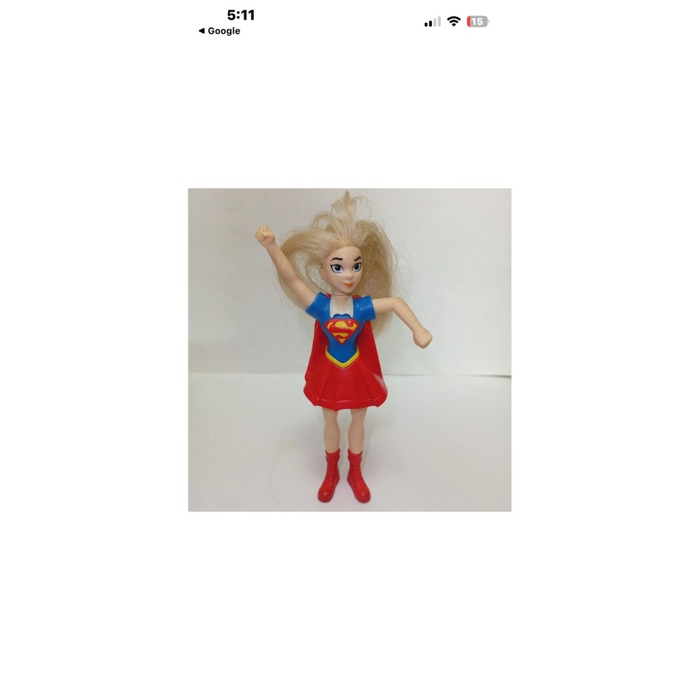 2016 McDonalds DC Comics Super Hero Girls Supergirl Figure Happy Meal Toy